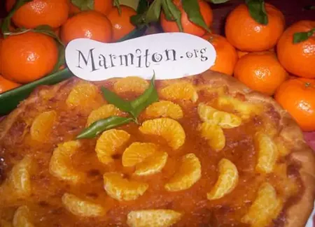 Tarte aux clémentines