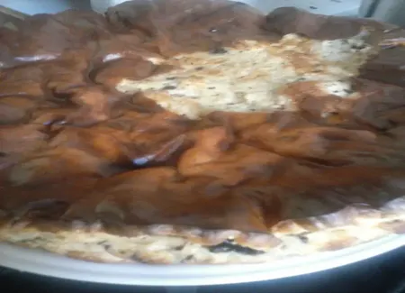 Cheesecake vanille et chocolat