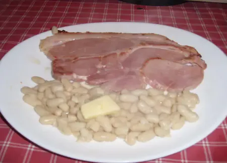 Jambon aux mogettes
