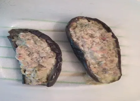 Aubergines jambon-fromage