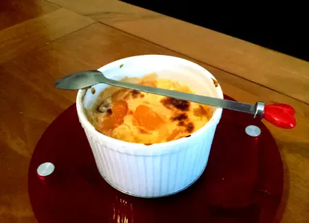 Gratin abricot-nectarine