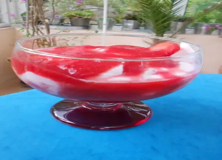 Crémets aux fraises
