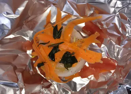 Filets de sabre en papillote