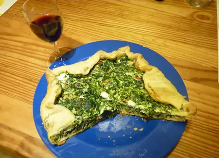 Tourte épinards ricotta