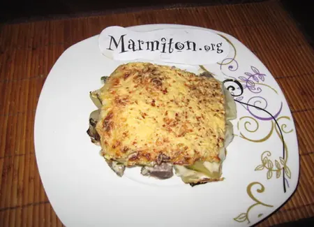 Gratin de blettes à la perigourdine