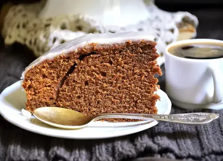 Gâteau au yaourt et au chocolat café