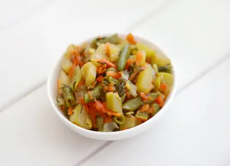 Ratatouille sans aubergine ni tomate