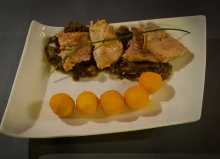 Médaillons de veau aux champignons