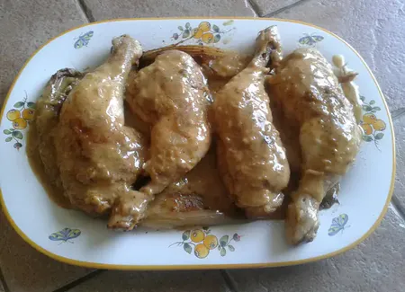 Poulet au roquefort facile