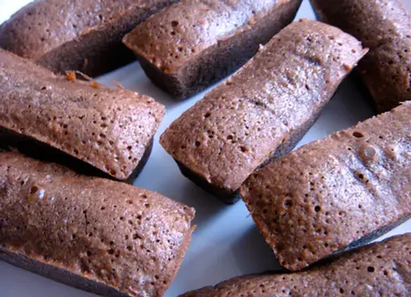 Financiers au chocolat