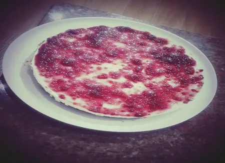Cheesecake à la framboise