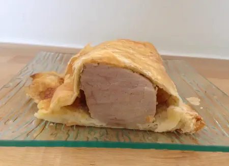 Filet mignon en croûte à la moutarde