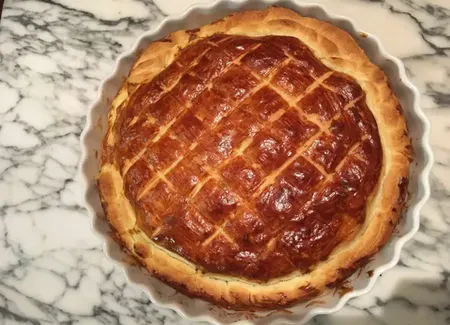 Galette des rois aux pommes gourmandes