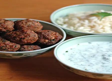 Boulettes de boeuf à la menthe