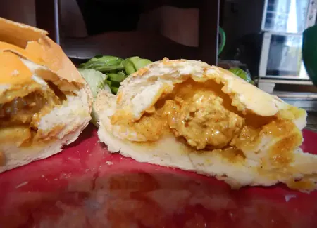 Bun's au poulet curry