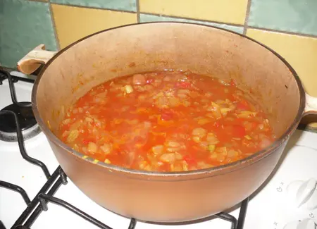 Confiture d'oignons et tomates