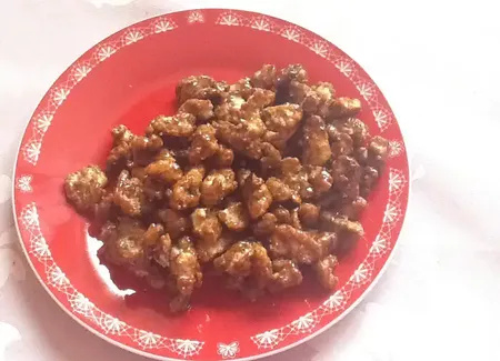 Noix caramélisées façon "chouchou"