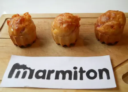 Cannelés salés jambon fumé - comté