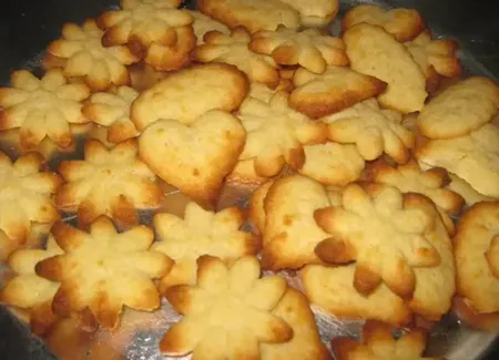 Biscuits sablés au parmesan
