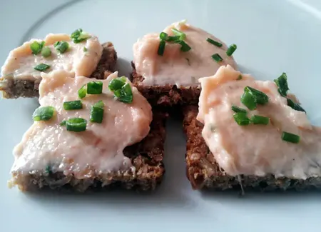 Tartinade légère de saumon fumé