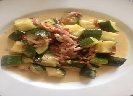 Poêlée de courgette