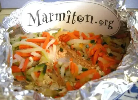 Saumon en papillotes