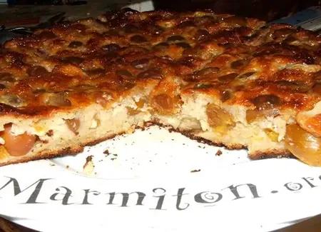 Clafoutis aux mirabelles et au mascarpone