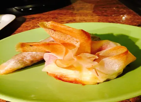 Aumônières de chèvre et pommes