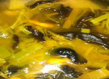 Soupe chinoise aux crevettes
