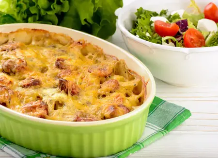 Gratin de cervelas