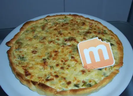 Tarte au poireaux à la béchamel