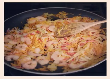 Gratin de surimi aux carottes