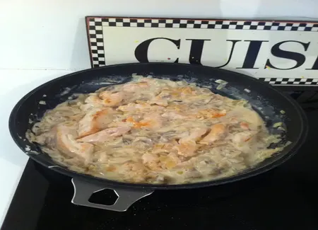 Sauce champignon pour poulet rapide et facile