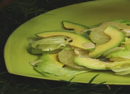 Salade de pamplemousse à l'avocat