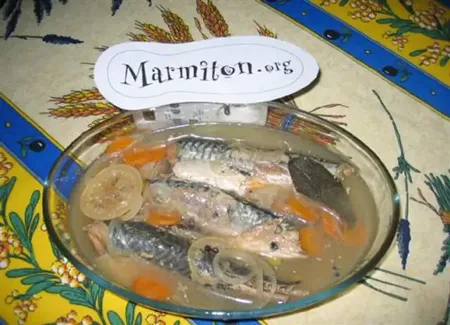 Maquereaux marinés au cidre