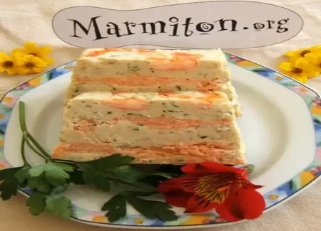 Terrine de saumon et julienne