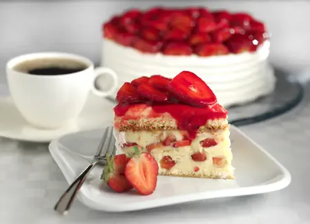 Gâteau aux fraises