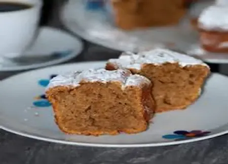 Moelleux aux noix et au café
