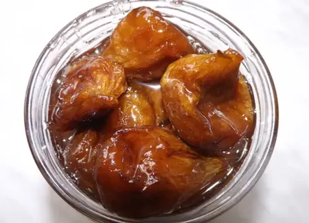 Figues confites au sucre