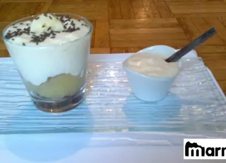 Décliné de pommes en verrine