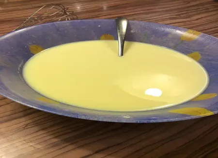 Crème anglaise minute inratable