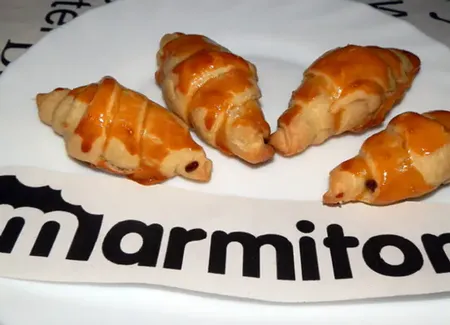Croissants au nutella