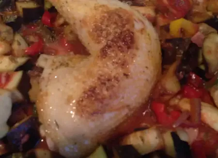 Cuisses de poulet à la provençale
