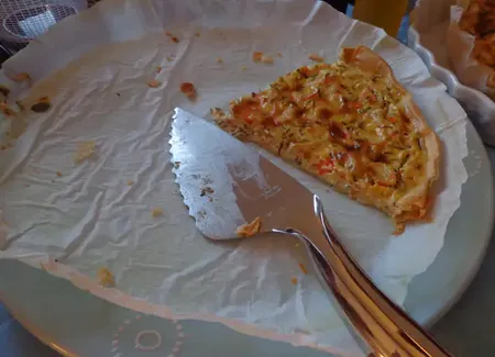 Quiche au surimi