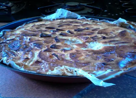 Flan pâtissier pommes/vanille