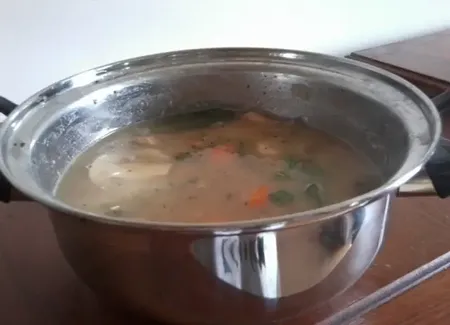 Blancs de poulet façon blanquette