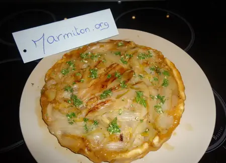 Tarte tatin d'endives facile