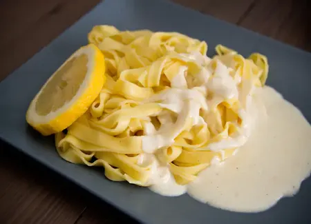 Pâtes au citron et au comté
