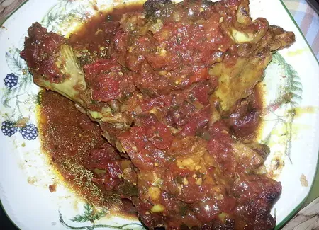 Cuisse de dinde à la seychelloise