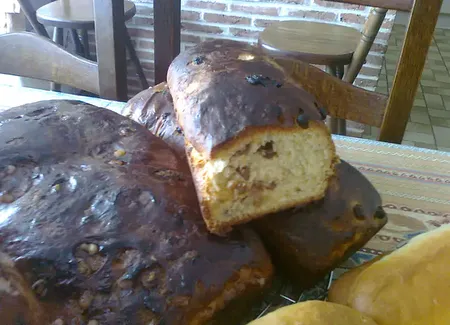Cramique aux raisins secs
